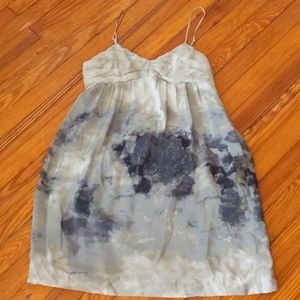 Anthropologie Charcoal Terrace Fei Dress